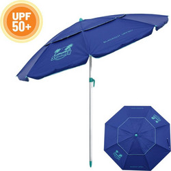 Ομπρέλα Θαλάσσης με UV Προστασία Navy Μπλε 2.25m 3D-J1235167