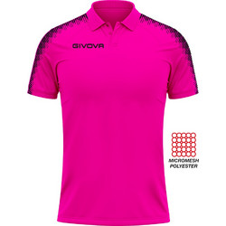 Givova Polo Club Ανδρική Αθλητική Μπλούζα Polo Φούξια PK02.0610