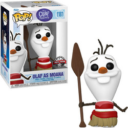 Funko Pop! Disney Olaf Presents 1181 Olaf As Moana Exclusive