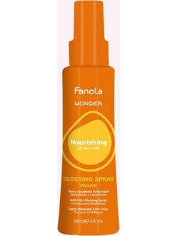 Fanola Glossing Wonder Σπρέι Μαλλιών για Λάμψη & Φριζάρισμα 150ml