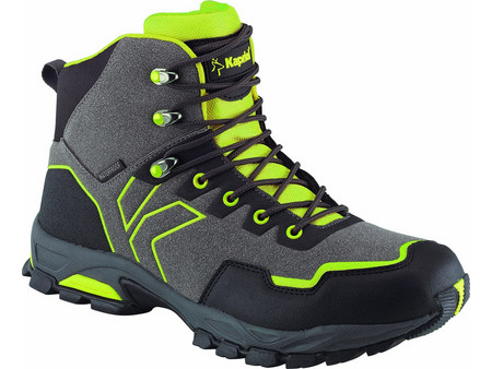 Kapriol Enduro Μποτάκια Εργασίας S0 Αδιάβροχα Μαύρα Γκρι Lime 43851