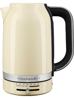 KitchenAid 5KEK1701EAC Ανοξείδωτος Βραστήρας 1.7lt 2400W με Ρύθμιση Θερμοκρασίας