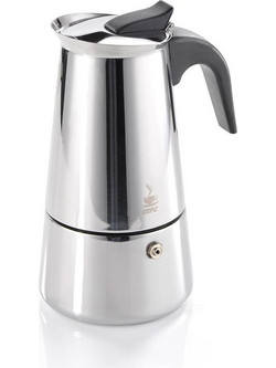 Gefu 16140 Μπρίκι Espresso 2Cups Inox