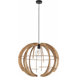 TK Lighting Venus Κρεμαστό Φωτιστικό Οροφής Μονόφωτο E27 Μπεζ 6888