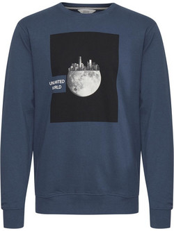 Solid Ανδρικό Φούτερ Navy Μπλε 21104314-791350