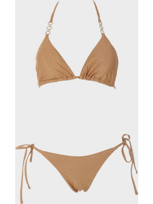 Gsecret Bikini Set Τριγωνάκι Brazil Μπρονζέ C9352-28643
