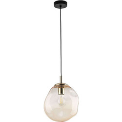 TK Lighting Sol Mini Κρεμαστό Φωτιστικό Οροφής Μονόφωτο E27 Μπρονζέ 10083