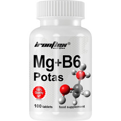 IronFlex Mg & B6 Potas 100 Ταμπλέτες
