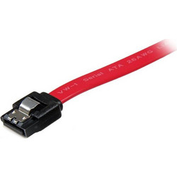 StarTech LSATA12 Καλώδιο Σκληρού Δίσκου 7-Pin SATA III to 7-Pin SATA III 0.3m Red