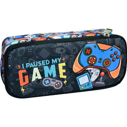 Back Me UP Game Κασετίνα Μαύρη 357-22141