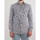 Xacus Ανδρικό Πουκάμισο Βαμβακερό Ριγέ Μακρυμάνικο Κανονική Γραμμή Γκρι 531329-51612