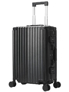 Bopai 33-859201 Βαλίτσα Καμπίνας 56x36x22cm με 4 Ρόδες Μαύρη