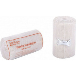Bournas Medicals Soft Care Ελαστικός Επίδεσμος 8cm x 4m