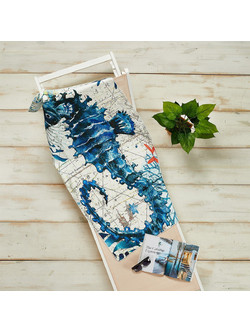 WhiteEgg S080 Πετσέτα Θαλάσσης Μπεζ 75x150cm
