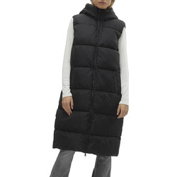 Vero Moda Αμάνικο Γυναικείο Μπουφάν Χειμωνιάτικο Puffer Μακρύ Μαύρο 10298757