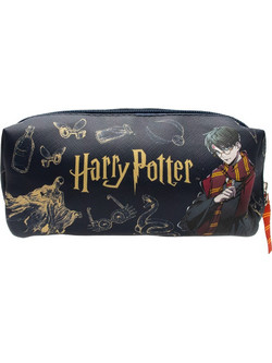 Blue Sky Harry Potter Hogwarts Wizard Dynasty Κασετίνα Βαρελάκι Μαύρη HP717997