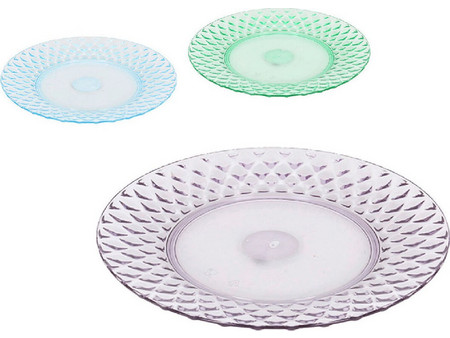 LA Flatplater Πιάτο Ρηχό Πλαστικό 25cm 8433774732648