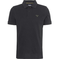 Barbour Ανδρική Μπλούζα Polo Κοντομάνικη Μαύρη MML1367-BK31