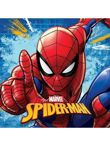 Marvel Spider-Man 70 Παιδική Πετσέτα Προσώπου / Χεριών 30x30cm Μπλε