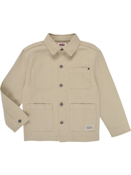 Levi's Παιδικό Μπουφάν Κοτλέ Μπεζ 9EL239-A20