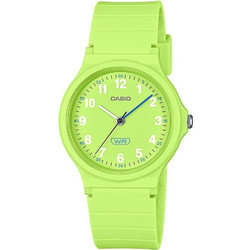 Casio Γυναικείο Ρολόι με Λαχανί Λουράκι LQ-24B-3BEF
