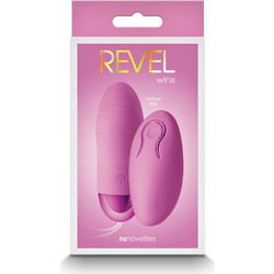 NS Novelties Revel Winx Δονητής Egg για Ζευγάρια με Τηλεχειριστήριο Ροζ