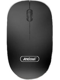 Andowl QM171 Ασύρματο Mini Ποντίκι Black