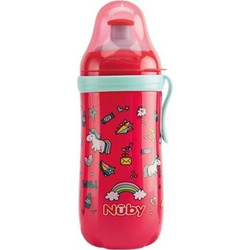 Nuby Παγούρι με Pink Unicorns 360ml