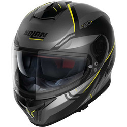 Nolan N80-8 Black Grey Yellow 25 Κράνος Μηχανής Full Face