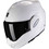Scorpion Exo Tech Evo Solid White Κράνος Μηχανής Full Face 1535gr