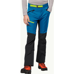 Jack Wolfskin Ανδρικό Παντελόνι Ελαστικό Κανονική Εφαρμογή Πολύχρωμο 1507511-1361