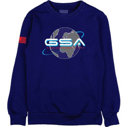 GSA Earth Crew Neck Ανδρικό Αθλητικό Φούτερ Μπλε 17-19202-INK