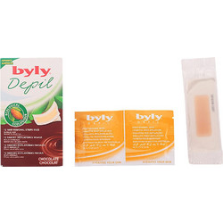 Byly Depil Chocolate Ταινίες Αποτρίχωσης για Πρόσωπο 12τμχ