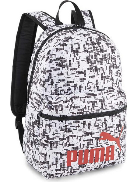 Puma Phase AOP Τσάντα Πλάτης Λευκή 079948-12