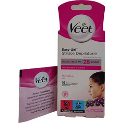 Veet Easy Gel Ταινίες Αποτρίχωσης για Πρόσωπο 16τμχ