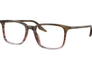 Ray-Ban RB5421 8251 Σκελετός Γυαλιών Οράσεως Κοκάλινος Καφέ Άσπρος