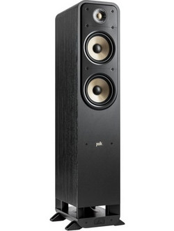 Polk Audio Signature Elite ES-55 Ζεύγος Ηχείων Hi-Fi Δαπέδου 200W 2.5 Δρόμων Black