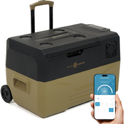 Peme Expedition Ηλεκτρικό Φορητό Ψυγείο 28lt 12V / 220V / 24V Καφέ