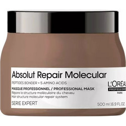 L'Oreal Professionnel Absolut Repair Molecular Μάσκα Μαλλιών για Επανόρθωση για Ταλαιπωρημένα Μαλλιά 500ml