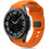 Tech-Protect Silicone Line Λουράκι Σιλικόνης Orange (Samsung Galaxy Watch 4 / 5 / 5 Pro / 6 / 7 / FE)