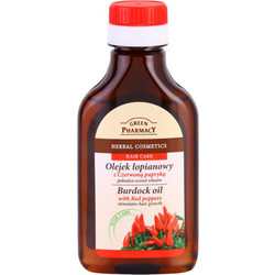 Green Pharmacy Olive Care Red Peppers Ξηρό Λάδι Μαλλιών κατά της Πιτυρίδας 100ml