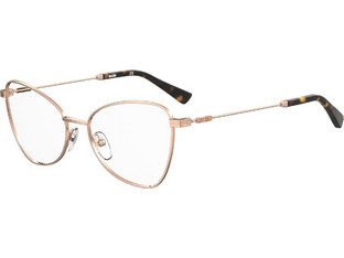 Moschino MOS574 DDB Γυναικείος Σκελετός Γυαλιών Οράσεως Μεταλλικός Χρυσός Ταρταρούγα