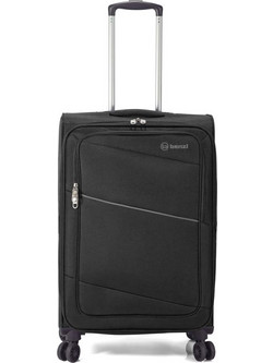 Benzi BZ5757 Βαλίτσα Καμπίνας 55x36x21cm με 4 Ρόδες Μαύρη