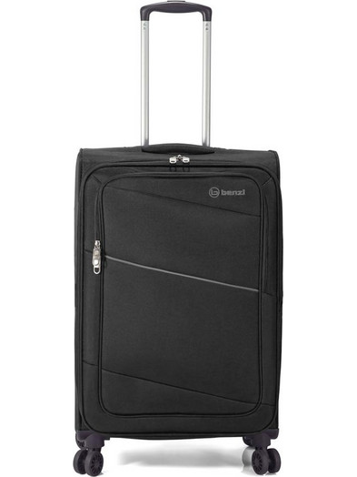 Benzi BZ5757 Βαλίτσα Καμπίνας 55x36x21cm με 4 Ρόδες Μαύρη