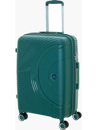 Bartuggi 724-808.51 Βαλίτσα Καμπίνας 56x440x22cm με 4 Ρόδες Πράσινη