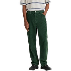 Levi's 568 Ανδρικό Παντελόνι Chino Κοτλέ Loose Εφαρμογή Πράσινο 558490-055