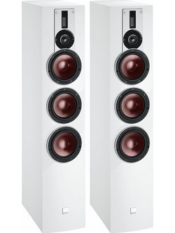 Dali Rubicon 8 Ζεύγος Ηχείων Hi-Fi Δαπέδου 250W 3.5 Δρόμων White