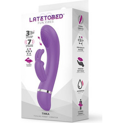 LateToBed Tinka Ticling Rabbit Vibrator Δονητής Rabbit Μωβ
