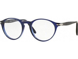 Persol PO3092V 9038 Ανδρικός Σκελετός Γυαλιών Οράσεως Κοκάλινος Μπλε