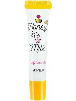 A'pieu Honey & Milk Lip Scrub Tube 8ml